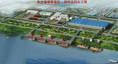 湖北一永久性砂石集并中心建成，總投資約2.5億元，年設(shè)計(jì)吞吐量360萬(wàn)噸